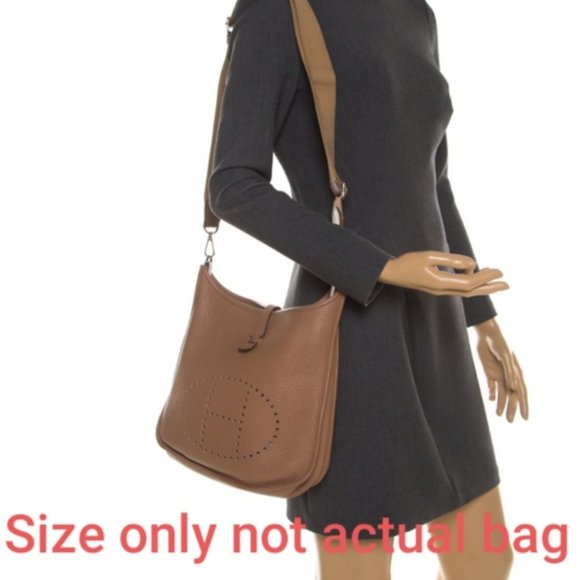 💯 Authentic Hermes Evelyne PM Crossbody Bag - Picture 9 of 9